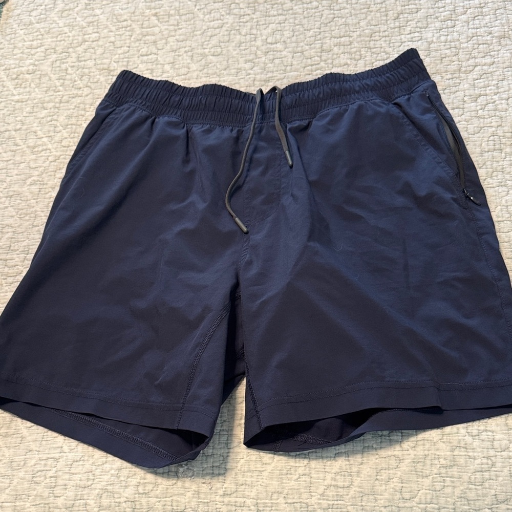 RHONE Dark Blue Performance Shorts